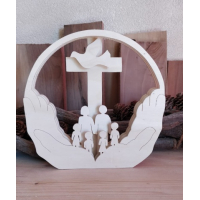 Familiecirkel met drie lagen