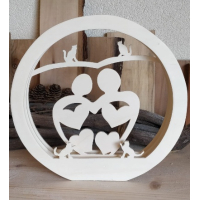 Familiecirkel met drie lagen