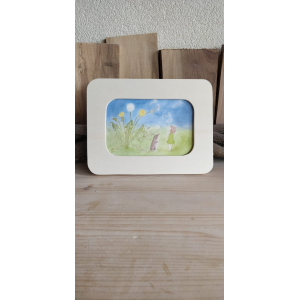 Houten wissellijst A6 Houten wissellijst A6