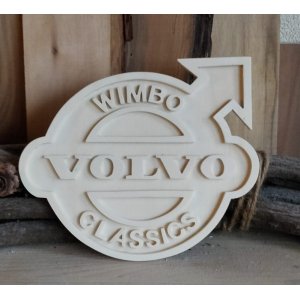 Logo in hout Logo in hout