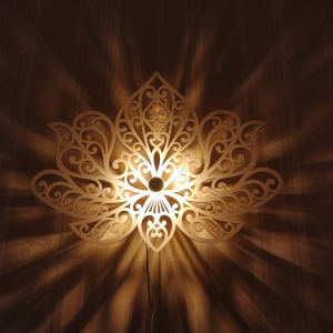 Schaduwlamp 'Lotus' Schaduwlamp 'Lotus'