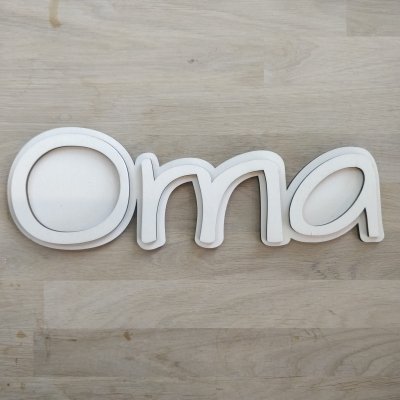 Knutselproject 'Oma'