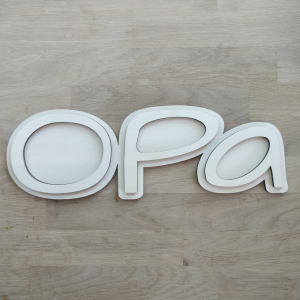 Knutselproject 'Opa' Knutselproject 'Opa'