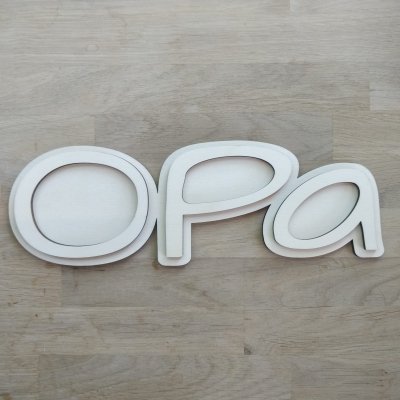 Knutselproject 'Opa'