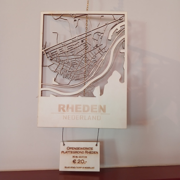 Uitgesneden stadskaart