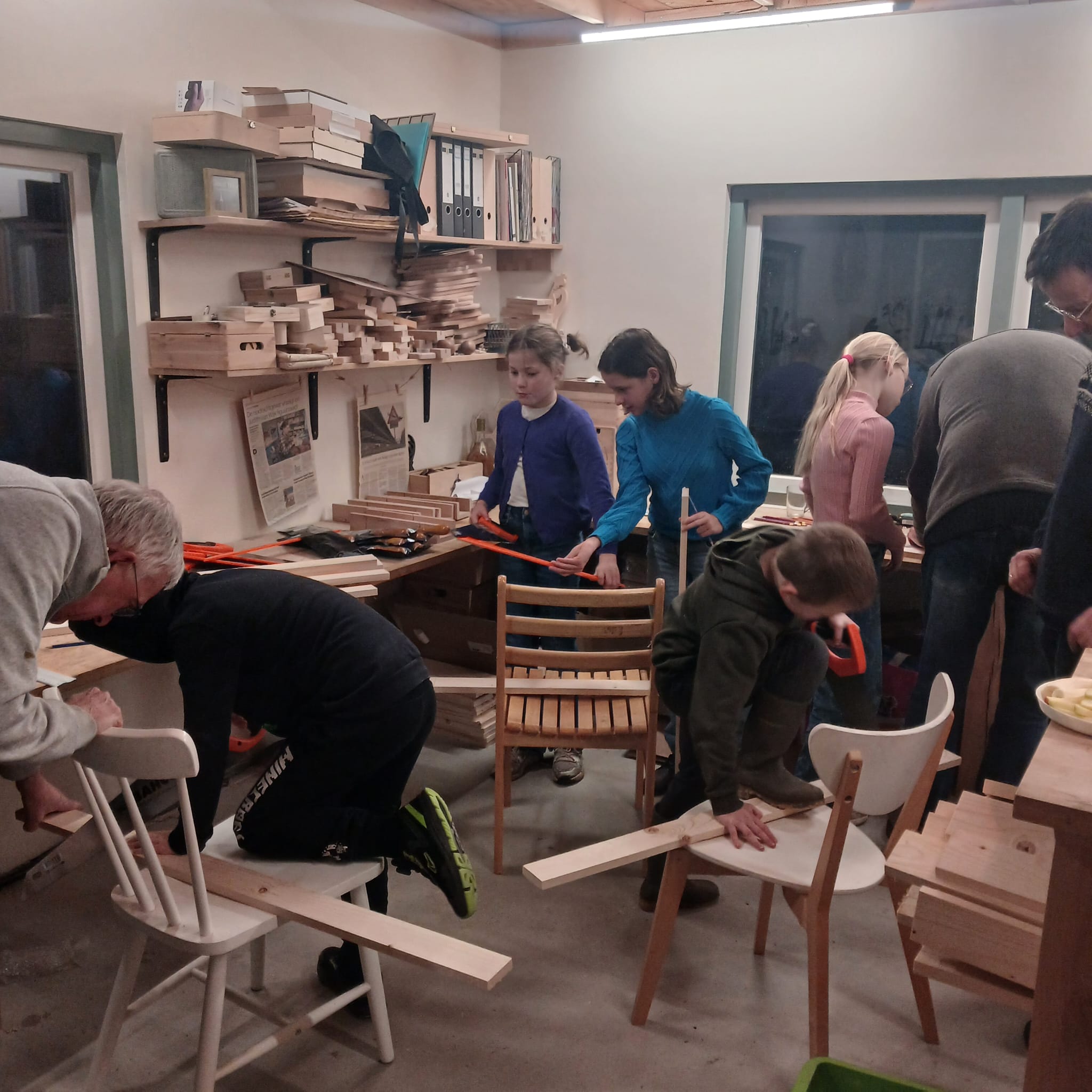 Klusclub voor kinderen